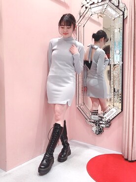 「lilLilly」｜ゆずさん（レディース・155cm）の冬コーディネート