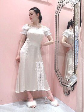 「LILICIOUS（リリシャス）のアイテム」を使った、ゆずさん（レディース・155cm）の春コーディネート
