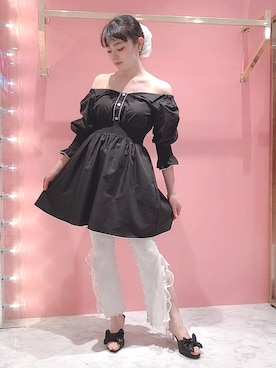 「ペイン」｜ゆずさん（レディース・155cm）の夏コーディネート