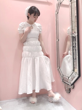 「LILICIOUS（リリシャス）のアイテム」を使った、ゆずさん（レディース・155cm）の夏コーディネート