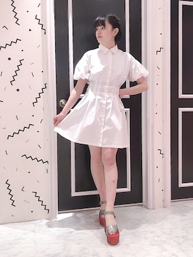 「LILICIOUS（リリシャス）のアイテム」を使った、ゆずさん（レディース・155cm）の夏コーディネート