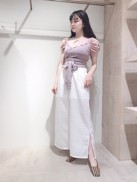 ゆずさん（レディース・155cm）の夏コーディネート