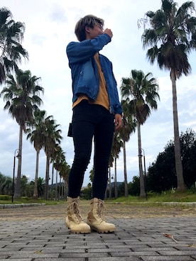 「ROTHCO（ロスコ）のアイテム」を使った、yu-taさん（メンズ・173cm）の秋コーディネート