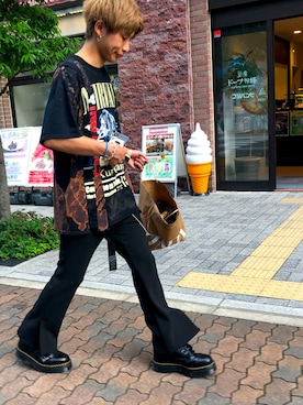 「ロック」｜yu-taさん（メンズ・175cm）の夏コーディネート