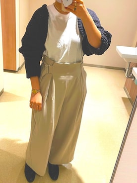 「ability（アビリティ）のアイテム」を使った、msさん（レディース・159cm）の秋コーディネート