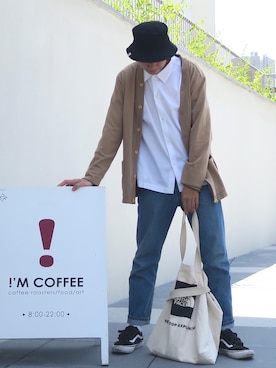 「plain-me（プレインミー）のアイテム（フォーマルスーツ/小物）」を使った、Anakin Changさん（メンズ・170cm）の春コーディネート