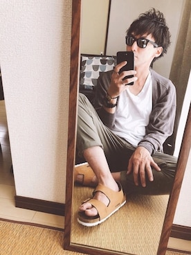 「アイテム（ヘアアクセサリー）」を使った、りうさん（メンズ・179cm）の夏コーディネート
