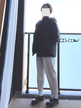 「URBAN RESEARCH（アーバンリサーチ）のアイテム（ダウンジャケット/コート）」を使った、はみーさん（メンズ・171cm）の冬コーディネート