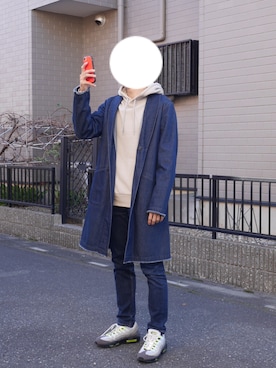 「SENSE OF PLACE by URBAN RESEARCH（センスオブプレイスバイアーバンリサーチ）のアイテム（ジャケット/アウター、ブルー系）」を使った、ソイさん（メンズ・175cm）の秋コーディネート