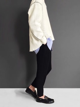 「ENFOLD（エンフォルド）のアイテム」を使った、Ryotaさん（メンズ・170cm）の春コーディネート