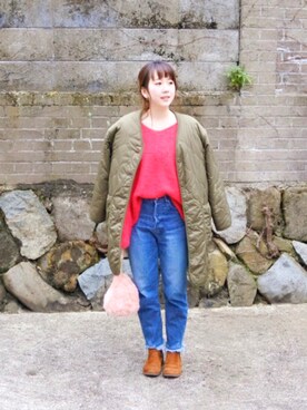 「Another Edition（アナザーエディション）のアイテム（財布/小物）」を使った、emotokeiさん（レディース・152cm）の冬コーディネート