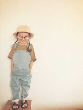 𝚜𝚘𝚘𝚘𝚕𝚊𝚊𝚊さん（キッズ・100cm）の夏コーディネート