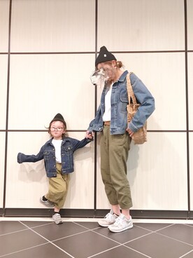 𝚜𝚘𝚘𝚘𝚕𝚊𝚊𝚊さん（キッズ・100cm）の夏コーディネート