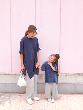 𝚜𝚘𝚘𝚘𝚕𝚊𝚊𝚊さん（キッズ・100cm）の秋コーディネート