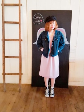 「天使の羽根」｜Akeさん（レディース・160cm）の春コーディネート
