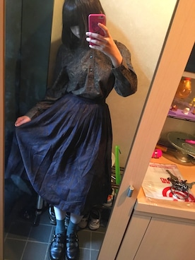「used mix」｜「アイテム（その他シューズ）」を使った、momoさん（レディース・165cm）の春コーディネート