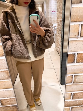 しほみさん（レディース・163cm）の冬コーディネート