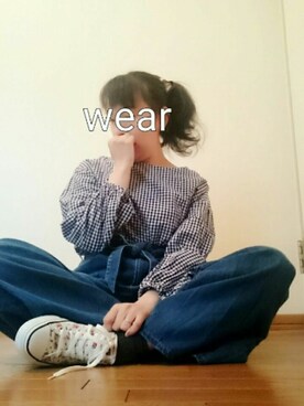 ◌̥*⃝ きぬ　🐾　さん（レディース・156cm）の夏コーディネート