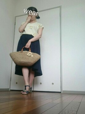 ◌̥*⃝ きぬ　🐾　さん（レディース・156cm）の夏コーディネート