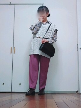 ◌̥*⃝ きぬ　🐾　さん（レディース・156cm）の冬コーディネート