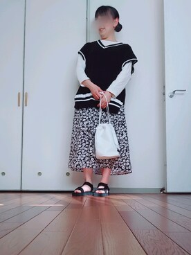 ◌̥*⃝ きぬ 🐾 さん(レディース・156cm)の春コーディネート