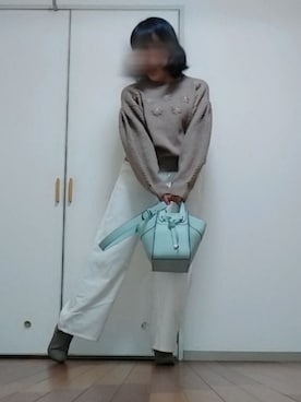 「アプレジュール」｜「アイテム（ブーティ）」を使った、◌̥*⃝ きぬ　🐾　さん（レディース・156cm）の冬コーディネート
