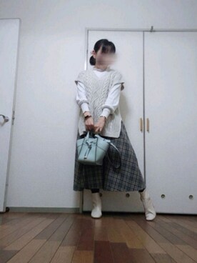 「ミサリナ」｜「アイテム（その他）」を使った、◌̥*⃝ きぬ　🐾　さん（レディース・156cm）の春コーディネート