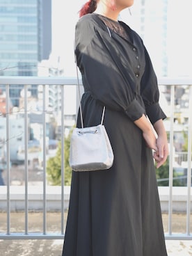 「styiro（スタイロ）のアイテム」を使った、ayuGさん（レディース・167cm）の冬コーディネート