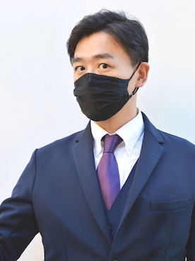 「アイテム（マスク）」を使った、ayuGさん（レディース・167cm）の秋コーディネート