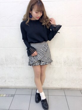 長澤麻唯さんのコーディネート