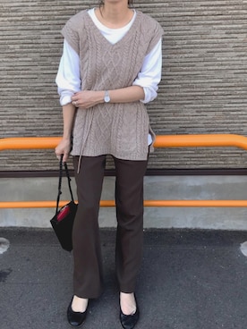 sayさん（レディース・160cm）の秋コーディネート