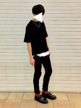 「アイテム（レッグウェア）」を使った、犬飼京 inukai keiさん（メンズ・183cm・10代）の秋コーディネート