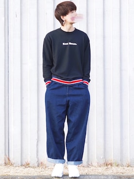 「KENT HOUSE（ケントハウス）のアイテム」を使った、犬飼京 inukai keiさん（メンズ・183cm）の冬コーディネート