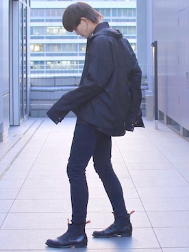 「RED WING（レッドウィング）のアイテム」を使った、犬飼京 inukai keiさん（メンズ・183cm）の春コーディネート
