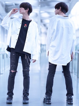 犬飼京 inukai keiさん(メンズ・183cm)の秋コーディネート