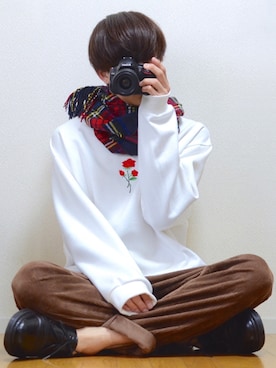 「coen（コーエン）のアイテム」を使った、犬飼京 inukai keiさん（メンズ・183cm）の冬コーディネート