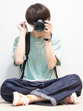犬飼京 inukai keiさん(メンズ・183cm)の夏コーディネート