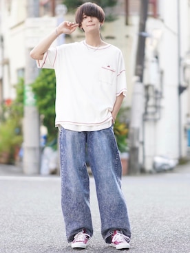 「アイテム（音楽/本・雑誌）」を使った、犬飼京 inukai keiさん（メンズ・183cm）の夏コーディネート