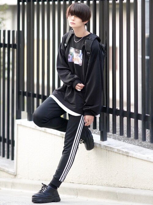 Kei 犬飼 京 Adidasのパンツを使ったコーディネート Wear