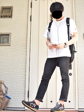 「rinto（リント）のアイテム」を使った、てんぐさ。さん（メンズ・170cm）の夏コーディネート
