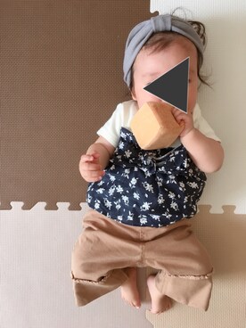 「Birthday（バースデイ）のアイテム」を使った、niiさん（キッズ・70cm）の夏コーディネート