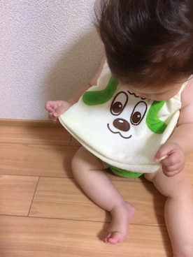 「わんわん」｜niiさん（キッズ・70cm）の夏コーディネート