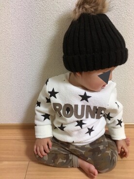 「オシャレパッソ」｜niiさん（キッズ・70cm）の秋コーディネート