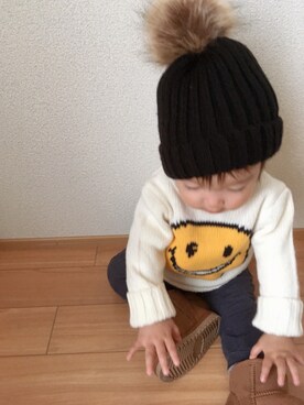 niiさん（キッズ・70cm）の秋コーディネート