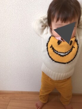 niiさん（キッズ・70cm）の秋コーディネート