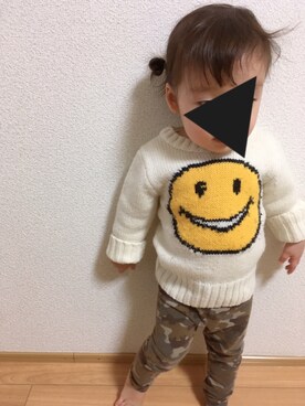 niiさん（キッズ・70cm）の冬コーディネート