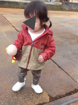 「1歳5ヶ月」｜「アイテム（ジャケット/アウター）」を使った、niiさん（キッズ・70cm）の春コーディネート