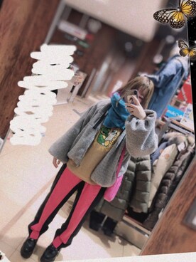 ぽんちゃんさん（レディース・160cm）の冬コーディネート