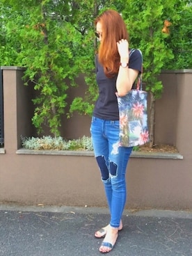 mii◡̈⃝さん（レディース・170cm）の夏コーディネート