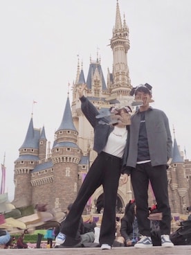 「アイラブCONVERSE」｜おがわさん（レディース・156cm）の秋コーディネート